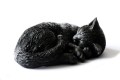 2023 Poes urn groot zwart 8001